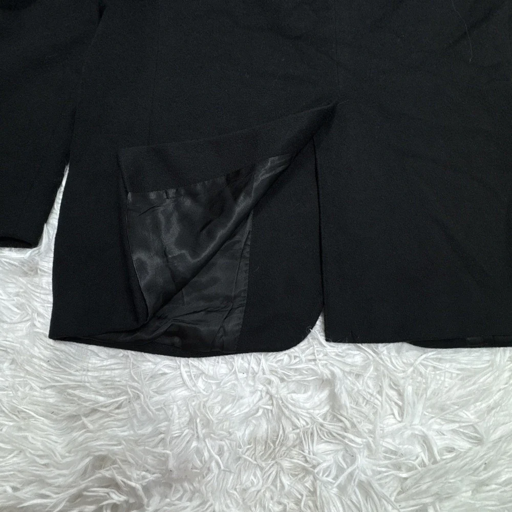 Men's 100% Cashmere Sport Coat Blazer Marshall Fields Sz 39 Black Formal Wedding